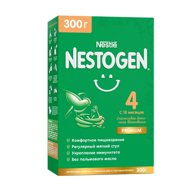 Сухая смесь "Nestle" Nestogen Premium 4 300 гр.