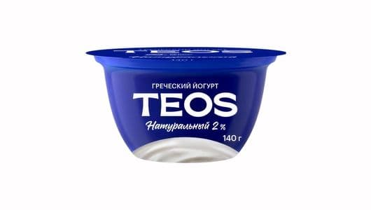 Йогурт "Савушкин" Teos Греческий Натуральный 140 гр.