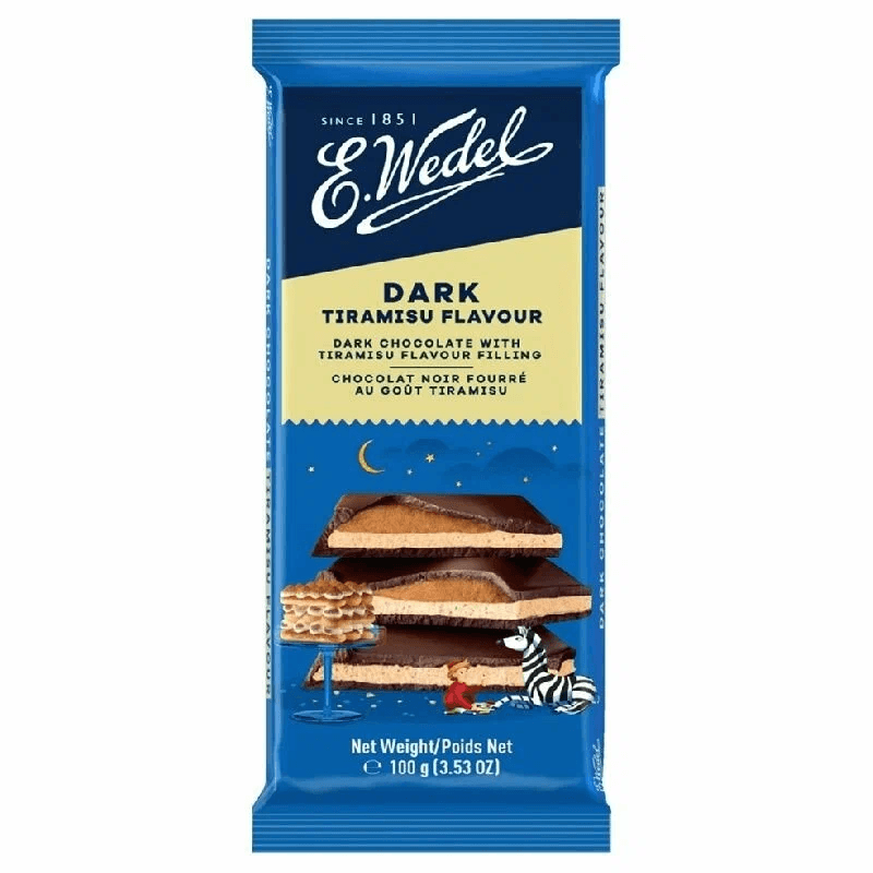 Шоколад "E.Wedel" Темный Тирамису 100 гр.