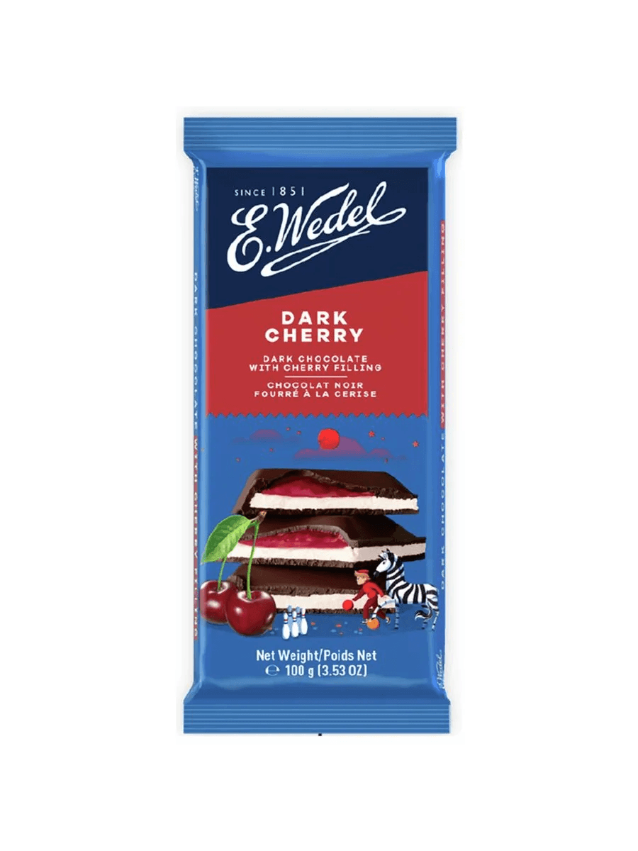 Шоколад "E.Wedel" Темная Вишня 100 гр.