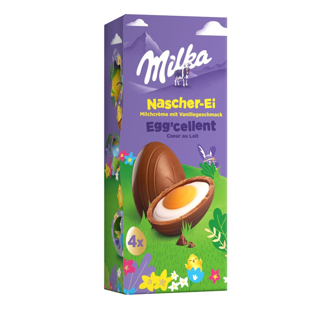 Шоколад "Milka" Nascher-Ei Egg'cellent 124 гр.