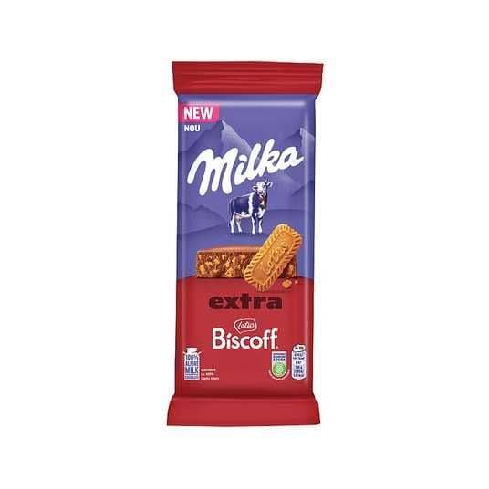 Шоколад "Milka" Extra Biscoff 190 гр.