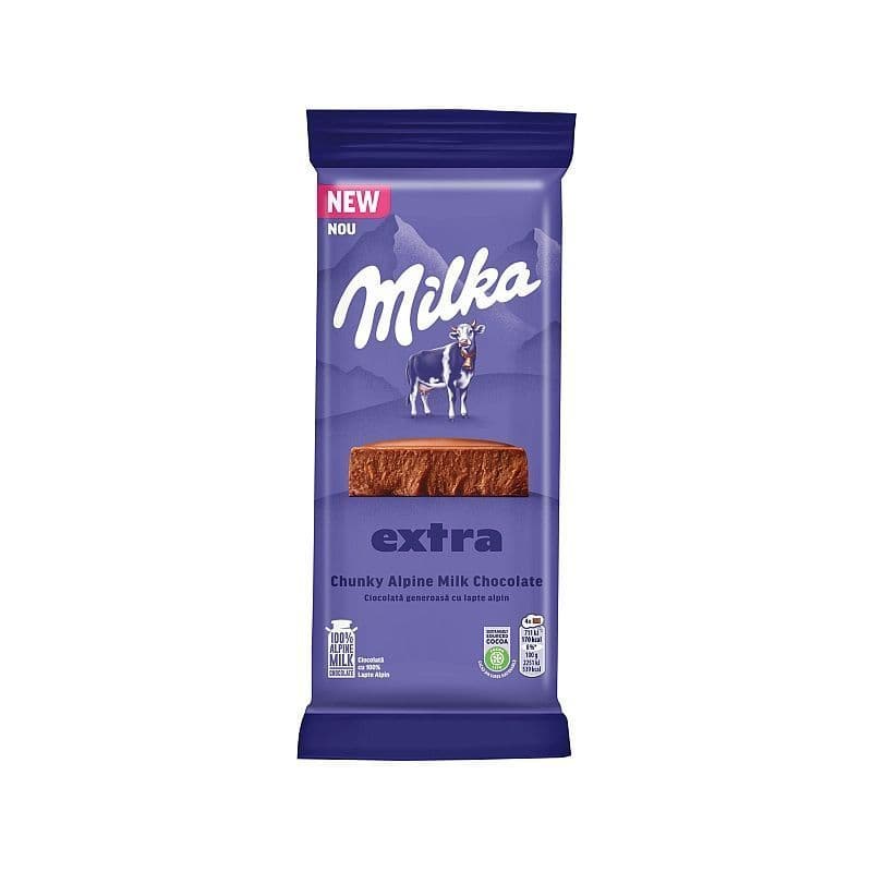 Шоколад "Milka" Extra Alpine 190 гр.