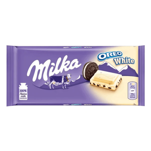 Шоколад "Milka" Oreo White 100 гр.