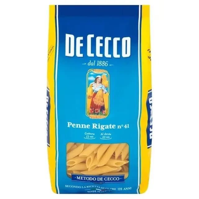 Макароны "De Cecco" Penne Rigate N.41 500 гр.