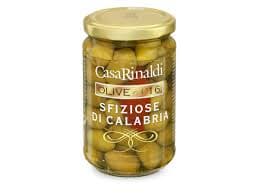 Оливки "Casa Rinaldi" Calabria с косточкой 300 гр.