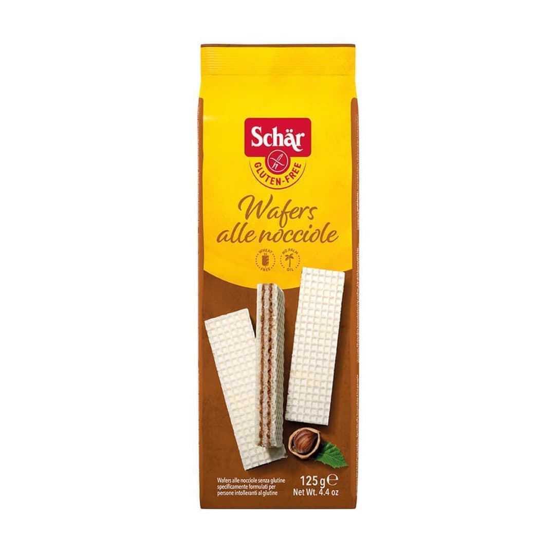 Вафли "Schar" Wafer alle nocciole 125 гр.